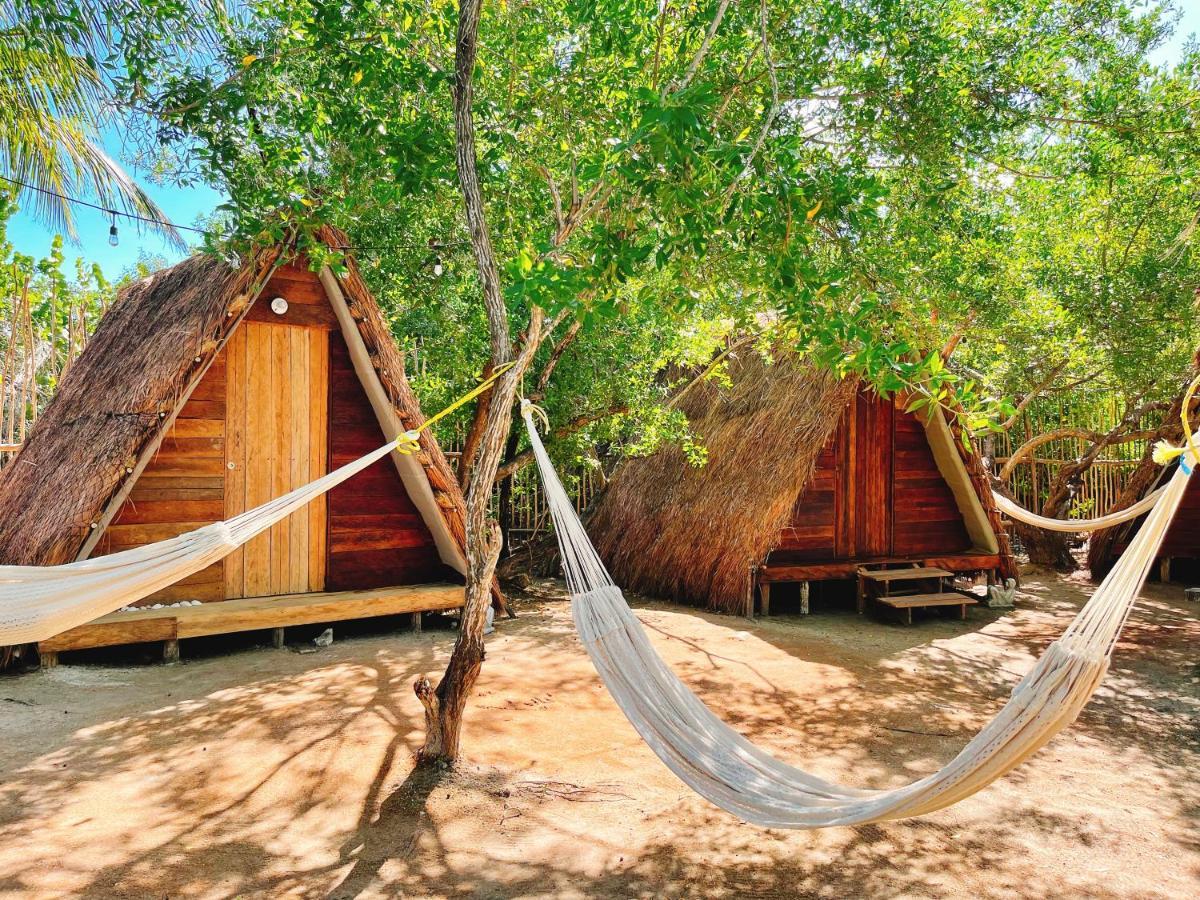 La Aldea Holbox Cabanas Y Camping מראה חיצוני תמונה