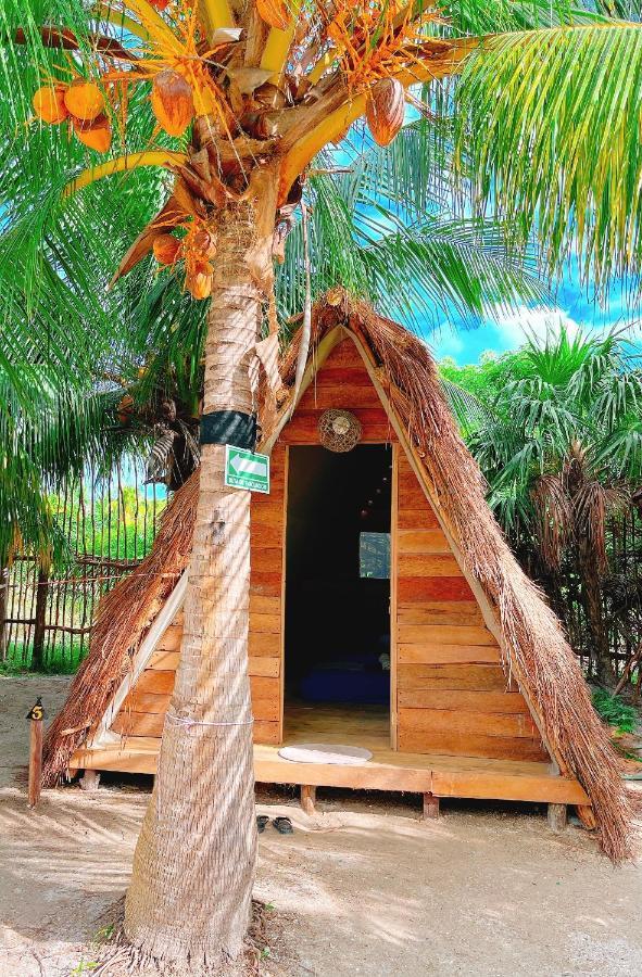 La Aldea Holbox Cabanas Y Camping מראה חיצוני תמונה