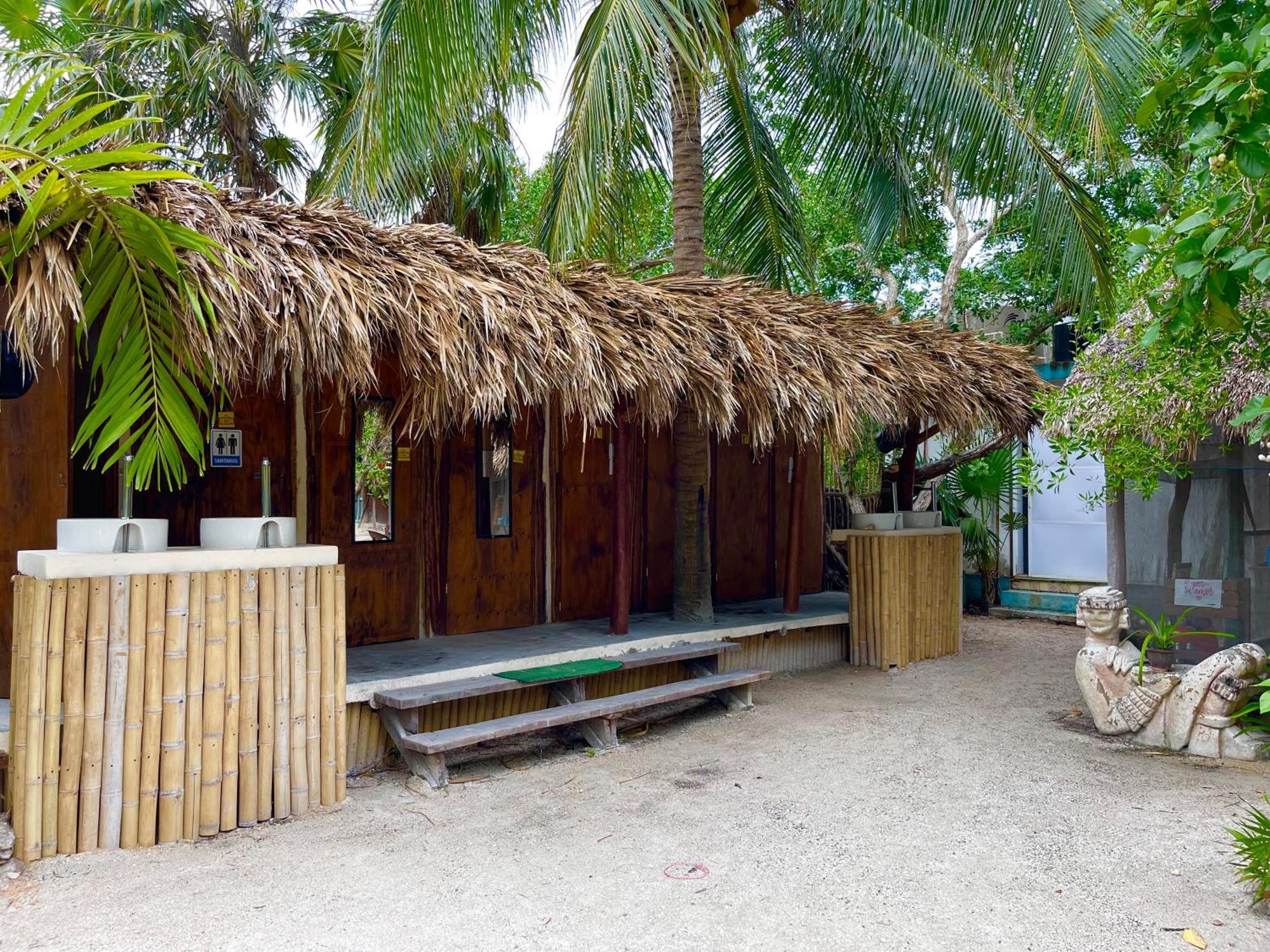 La Aldea Holbox Cabanas Y Camping מראה חיצוני תמונה