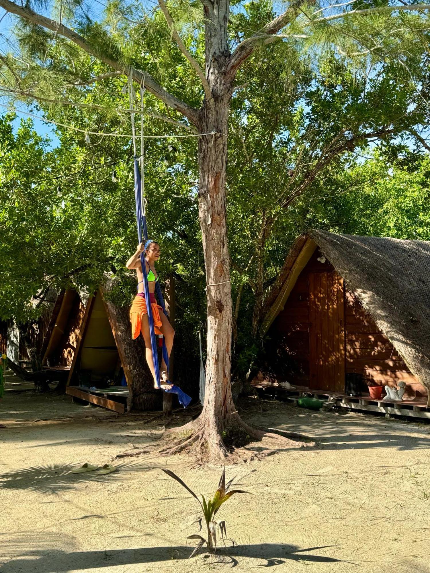 La Aldea Holbox Cabanas Y Camping מראה חיצוני תמונה